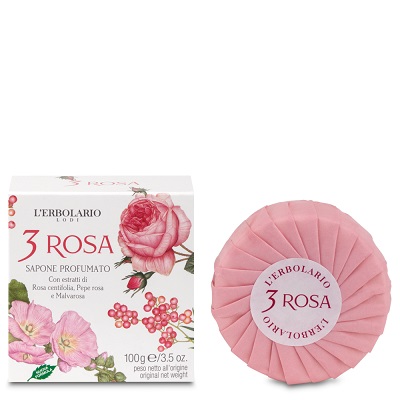 3 ROSA PARFÜM SEIFE 100 G